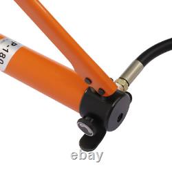 10 Tons Hydraulic Jack Pump Ram Cylinder Manual Hydraulic Hand Pump Low Profile