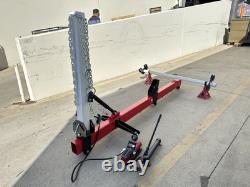 10 ton Auto Body Frame Machine Puller Straightener with Air Hydraulic Pump