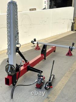 10 ton Auto Body Frame Machine Puller Straightener with Air Hydraulic Pump