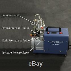 110V 30Mpa PCP Electric Air Compressor Pump/ High Pressure System Rifle