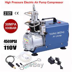 110V 30Mpa PCP Electric High Pressure System Air Pump Compressor 4500PSI