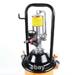 12L Air Operated High-Pressure Grease Pump with 1Pc Pneumatic Hydraulic Hose