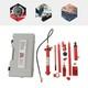 12 Ton Hydraulic Jack Air Pump Lift Ram Body Frame Porta Power Kit Heavy Duty