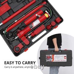 12 Ton Porta Power Hydraulic Jack Air Pump Lift Ram Body Frame Repair Kits