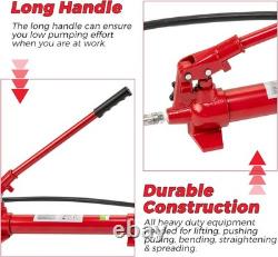 12 Ton Porta Power Hydraulic Jack Air Pump Lift Ram Body Frame Repair Kits