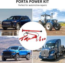 12 Ton Porta Power Hydraulic Jack Air Pump Lift Ram Body Frame Repair Kits