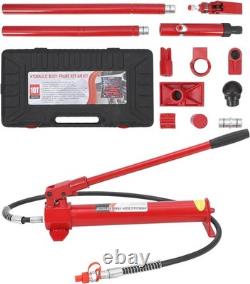 12 Ton Porta Power Hydraulic Jack Air Pump Lift Ram Body Frame Repair Kits