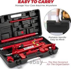 12 Ton Porta Power Hydraulic Jack Air Pump Lift Ram Body Frame Repair Kits