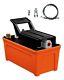 1.6l Air Hydraulic Pump 10,000psi Auto Body Shop Foot Pedal High Pressure Pump