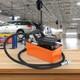 1.7 L Pneumatic Air Hydraulic Pump 10000psi 3/8outlet 1/4inlet With 6.6ft Hose