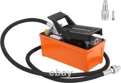1.7 L Pneumatic Air Hydraulic Pump 10000PSI 3/8Outlet 1/4Inlet With 6.6Ft Hose