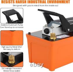 1.7 L Pneumatic Air Hydraulic Pump 10000PSI 3/8Outlet 1/4Inlet With 6.6Ft Hose