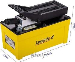 1.8L Air Hydraulic Pump Air Actuated Foot Pump 10,000PSI Frame Machine Pump