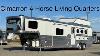 2024 Cimarron Norstar 4 Horse Living Quarters With Air Ride