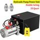 20 Quart Double Acting Hydraulic Pump Dump Trailer 12v Dc Unit Pack Power Unit