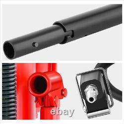 20 Ton 40000lbs Air Hydraulic Bottle Jack with Manual Hand Pump Automotive Repair