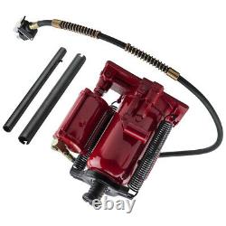 20 Ton Air Hydraulic Bottle Jack with Manual Hand Pump for Car Van Truck