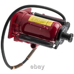 20 Ton Air Hydraulic Bottle Jack with Manual Hand Pump for Car Van Truck