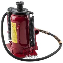 20 Ton Air Hydraulic Bottle Jack with Manual Hand Pump for Car Van Truck