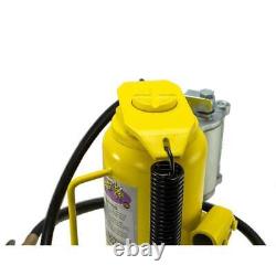 20-Ton Air/Manual Hydraulic Bottle Jack