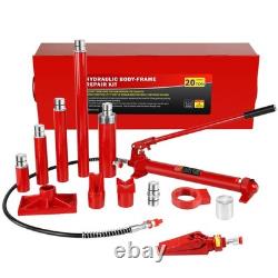 20 Ton Hydraulic Jack Air Pump Lift Ram Body Frame Porta Power Repair Kits