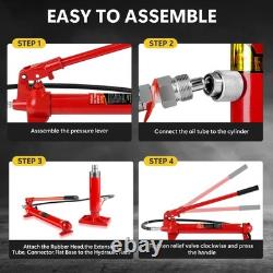 20 Ton Hydraulic Jack Air Pump Lift Ram Body Frame Porta Power Repair Kits