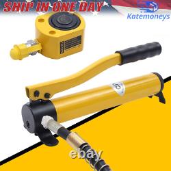 20 Ton Porta Power Hydraulic Jack Air Pump Lift Ram Body Frame Repair Tool Kit