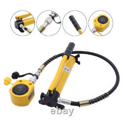 20 Ton Porta Power Hydraulic Jack Air Pump Lift Ram Body Frame Repair Tool Kit