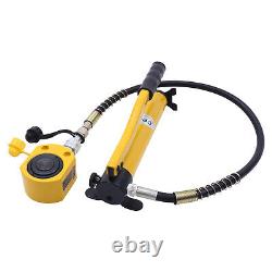 20 Ton Porta Power Hydraulic Jack Air Pump Lift Ram Body Frame Repair Tool Kit