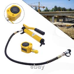 20 Ton Porta Power Hydraulic Jack Air Pump Lift Ram Body Frame Repair Tool Kit