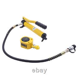 20 Ton Porta Power Hydraulic Jack Air Pump Lift Ram Body Frame Repair Tool Kit