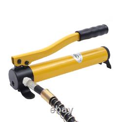 20 Ton Porta Power Hydraulic Jack Air Pump Lift Ram Body Frame Repair Tool Kit