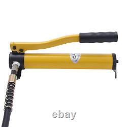20 Ton Porta Power Hydraulic Jack Air Pump Lift Ram Body Frame Repair Tool Kit