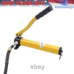 20 Ton Porta Power Hydraulic Jack Air Pump Lift Ram Body Frame Repair Tool Kit