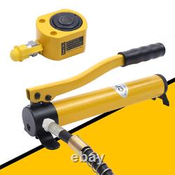 20 Ton Porta Power Hydraulic Jack Air Pump Lift Ram Body Frame Repair Tool Kit