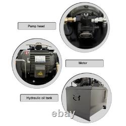 220V 3PH 1500W Hydraulic System 15.84gal Tank 7MPa Air-Cooled