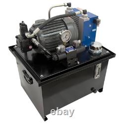 220V 3PH Air-Cooled Hydraulic Station System Air-Cooled Hydraulic Power Unit