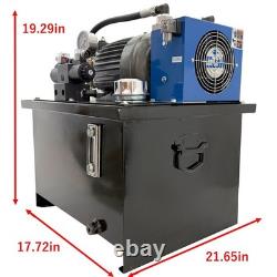 220V 3PH Air-Cooled Hydraulic Station System Air-Cooled Hydraulic Power Unit