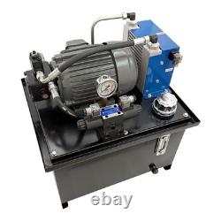 220V 3PH Air-Cooled Hydraulic Station System Air-Cooled Hydraulic Power Unit