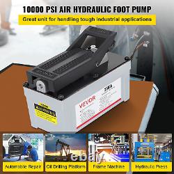2510A Air Hydraulic Pump 10,000 PSI Quick Power Air Hydraulic Foot Pump 1/2 Gal
