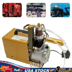 2L High Pressure Pump 1.8KW PCP 30MPA Air Hydraulic Pump Air Compressor Electric