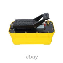 2.3L Air Hydraulic Foot Pedal Jack Pump 10000PSI Auto Body Frame Machines