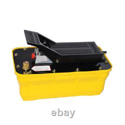 2.3L Air Hydraulic Foot Pedal Jack Pump 10000PSI Auto Body Frame Machines