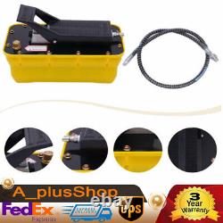 2.3L Air Hydraulic Foot Pedal Jack Pump Rotary Lift 0.75-0.95/Lmin 10000 PSI