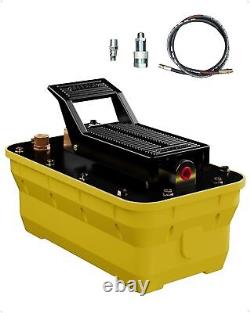 2.3L Air Hydraulic Pump 10,000PSI Auto Body Shop Foot Pedal High Pressure Pump