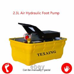 2.3L Air-driven Hydraulic Pump Girder Correction Pneumatic Hydraulic Foot Pump