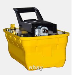 2.3L Girder Correction Pneumatic Hydraulic Foot Pump Air-driven Hydraulic Pump