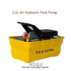 2.3L Girder correction pneumatic hydraulic foot pump Air-driven hydraulic pump #