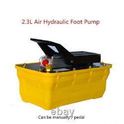 2.3L Girder correction pneumatic hydraulic foot pump Air-driven hydraulic pump T