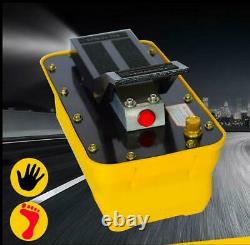 2.3L Girder correction pneumatic hydraulic foot pump Air-driven hydraulic pump u